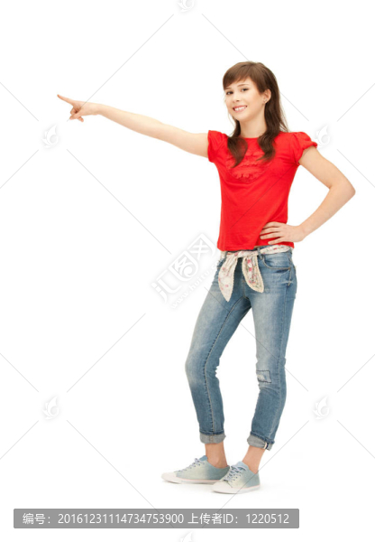 快樂無憂無慮的少女