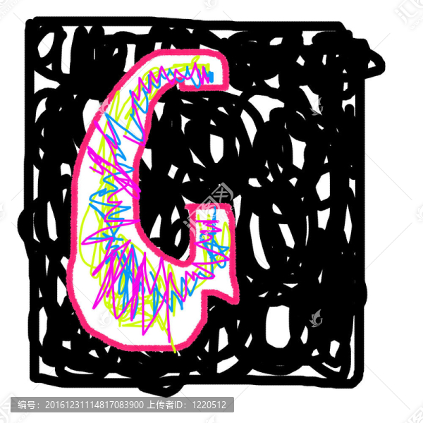 字母G.