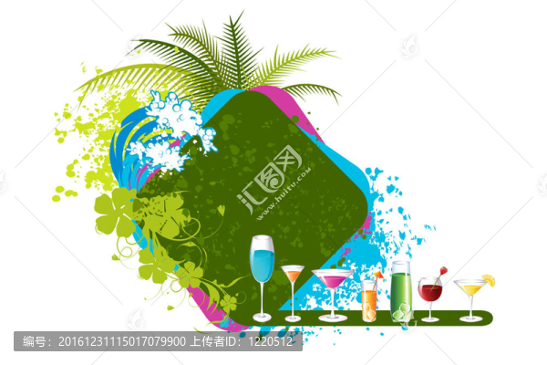在Beach雞尾酒
