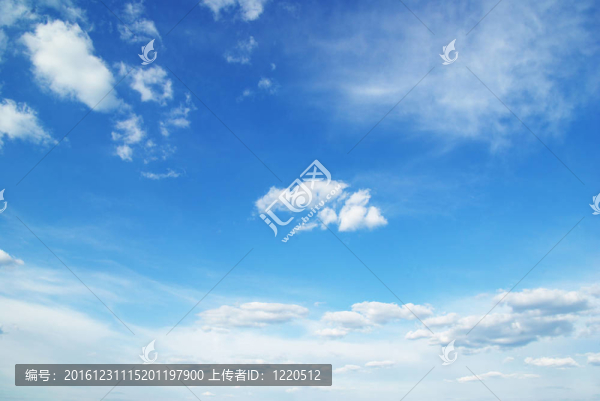 藍(lán)色的天空