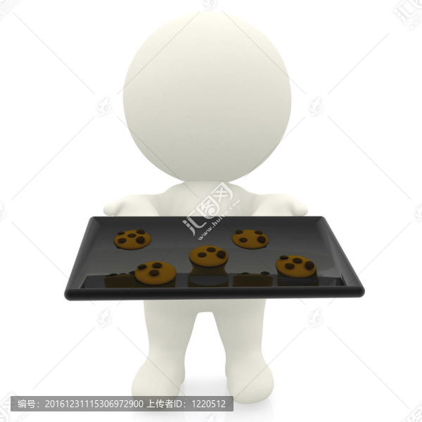 3D人物制作曲奇
