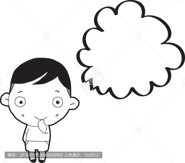 言語泡泡男孩