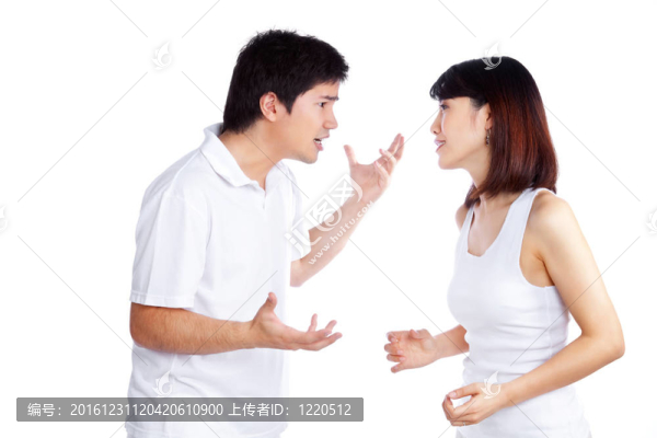 憤怒的夫妻爭(zhēng)吵