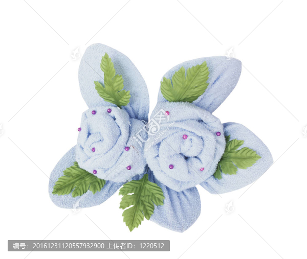 毛巾人造花