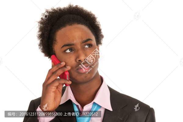 黑商人用手機