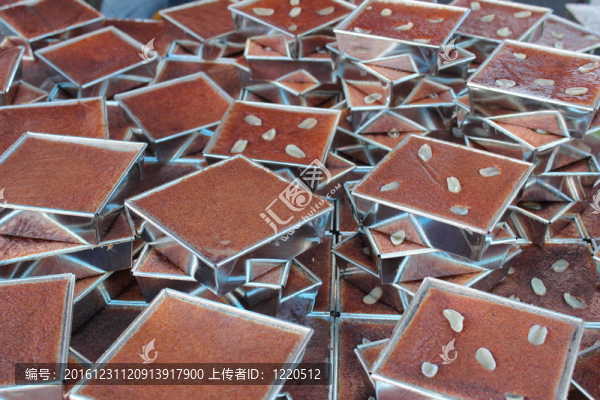 托盤上的泰國甜點(diǎn)