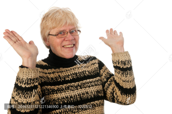 快樂中年婦女