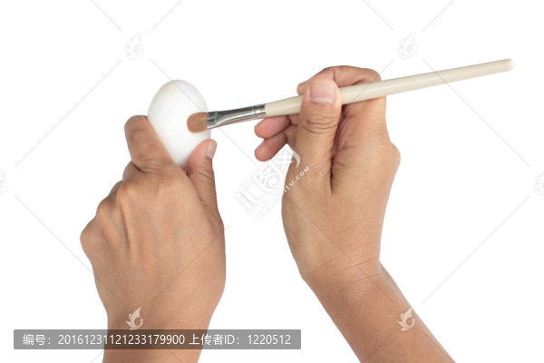 女性手繪彩蛋