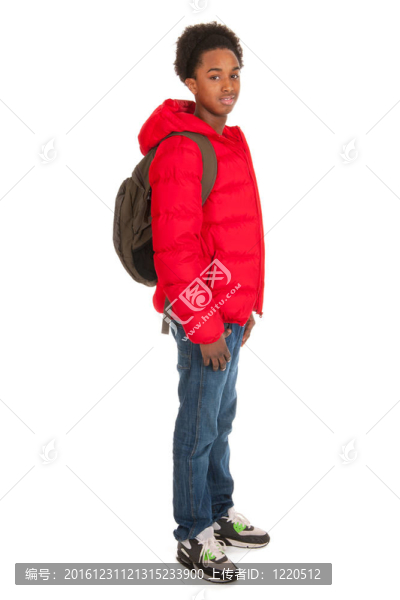 黑人學(xué)校的男孩