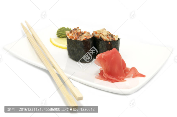 壽司和筷子