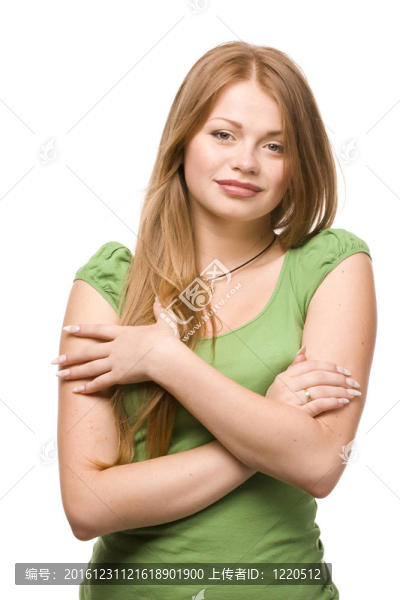 年輕的女人