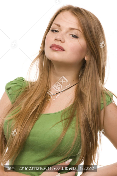 年輕的女人