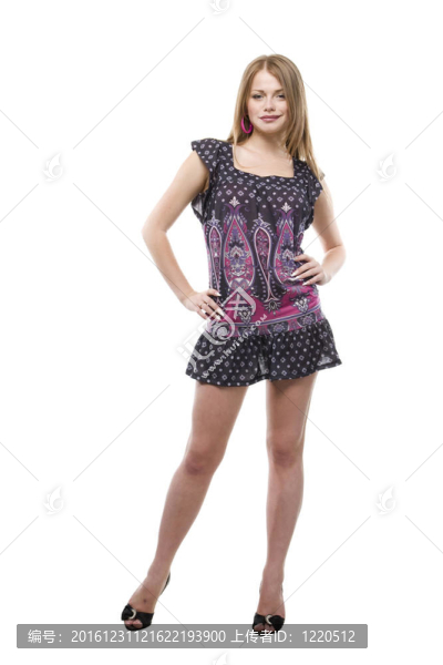 年輕的女人