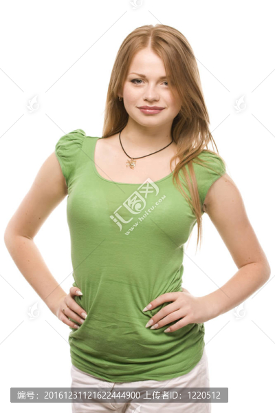 年輕的女人