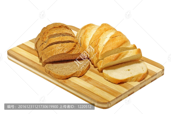 新鮮的bread.isolated。