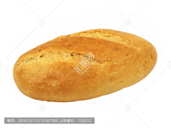 新鮮的bread.isolated。