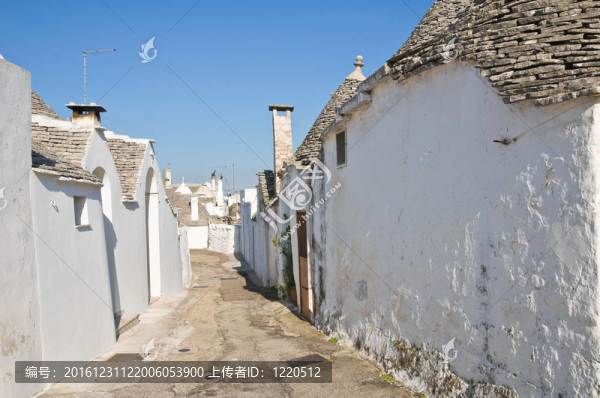 Alberobello,s,Trulli。普利亞。意大利.