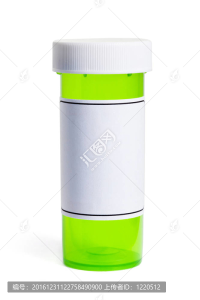 綠色的藥瓶