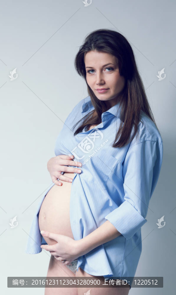 美麗的孕婦