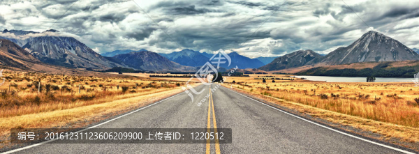 巨大的高山公路