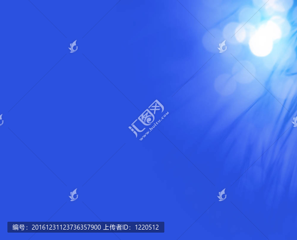 藍(lán)色的背景