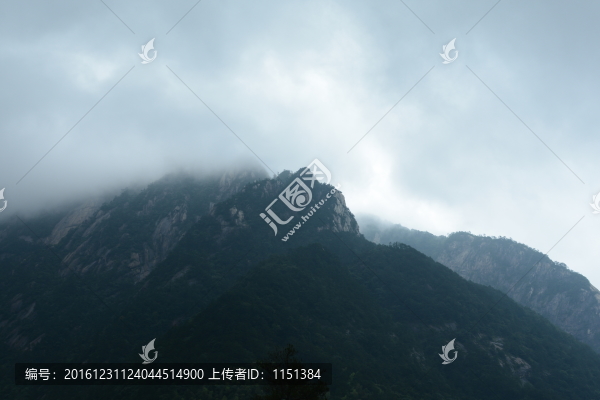 黃山云霧