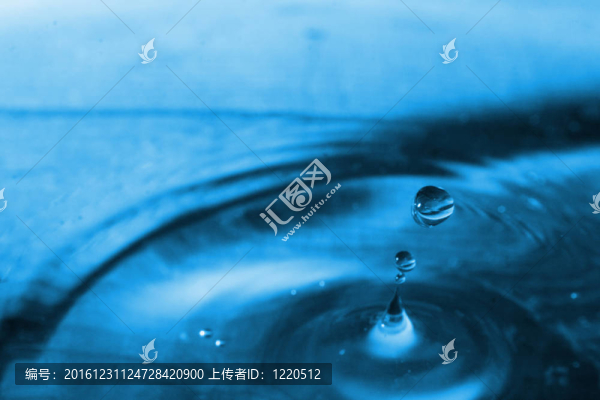 藍(lán)水的紋理