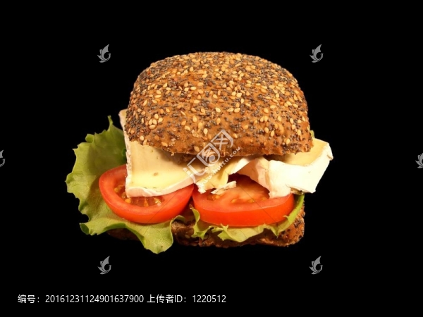 健康健身三明治