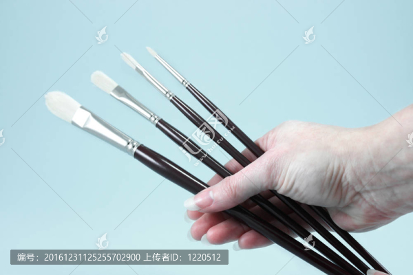 手與藝術(shù)家筆刷