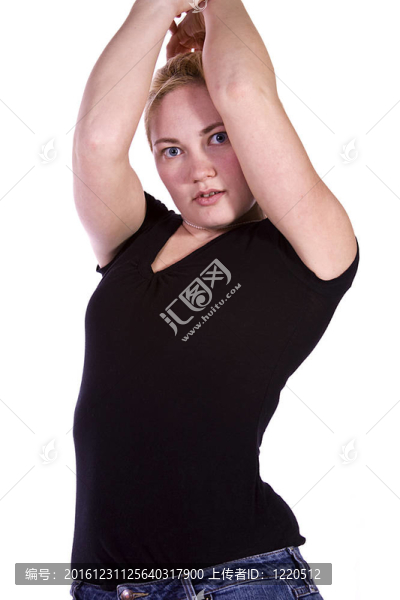 一個漂亮女孩的特寫鏡頭