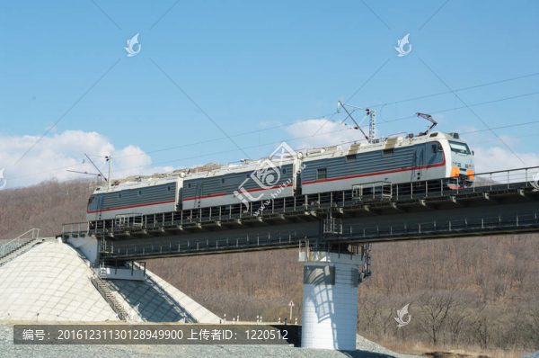 橋上電力機(jī)車