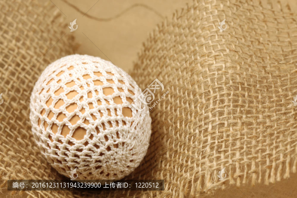 復活節(jié)蛋白鉤針裝飾