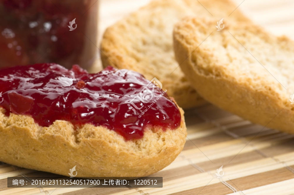 櫻桃果醬早餐