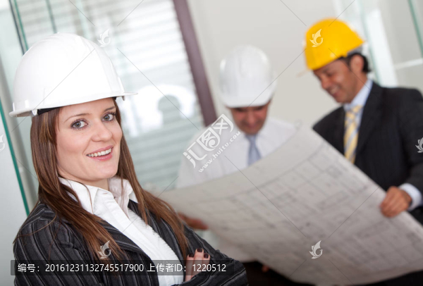 辦公室女建筑師