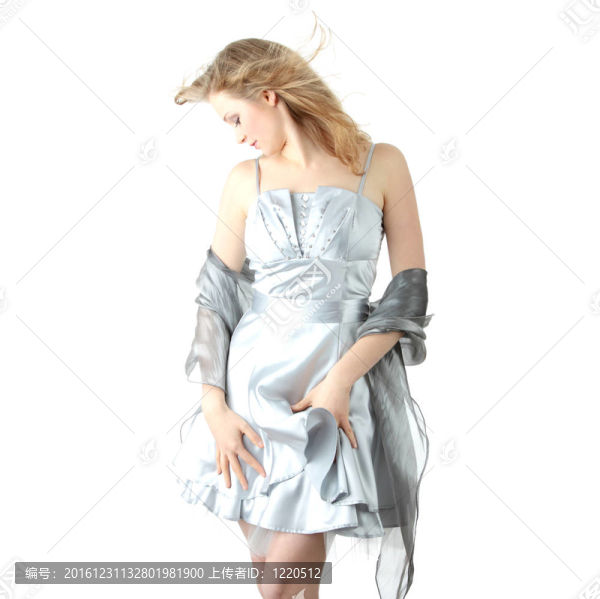 年輕漂亮的金發(fā)女人