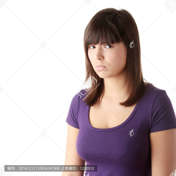 年輕美女抑郁癥