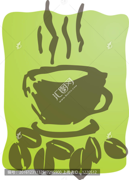 咖啡杯插圖