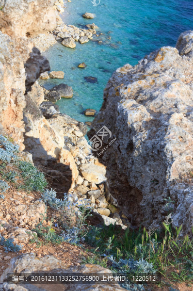 巖石海岸觀
