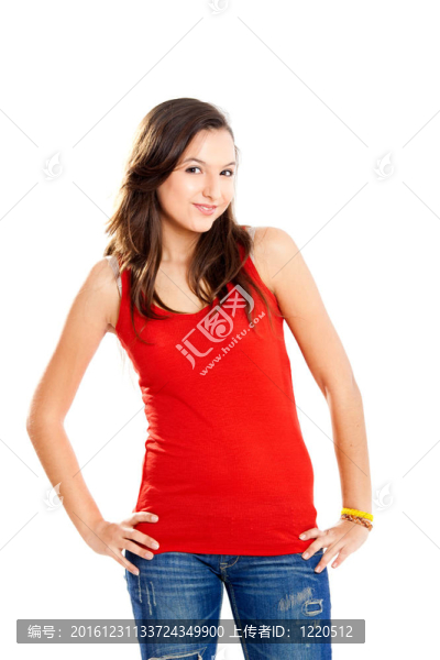 快樂的女孩