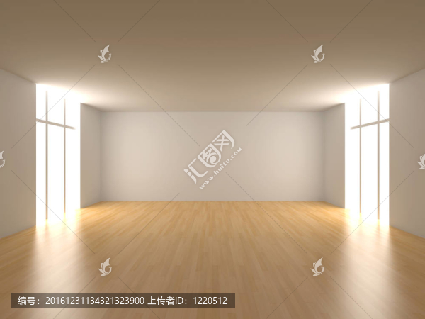 空蕩蕩的房間