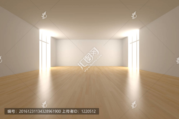 空蕩蕩的房間