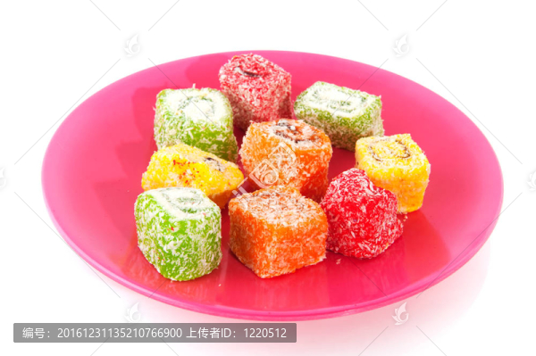 土耳其喜悅粉紅板