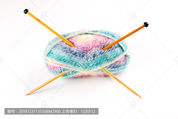漢克的紗線和針織輻條