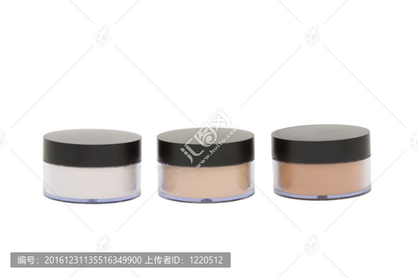 isoleted粉白色化妝品瓶