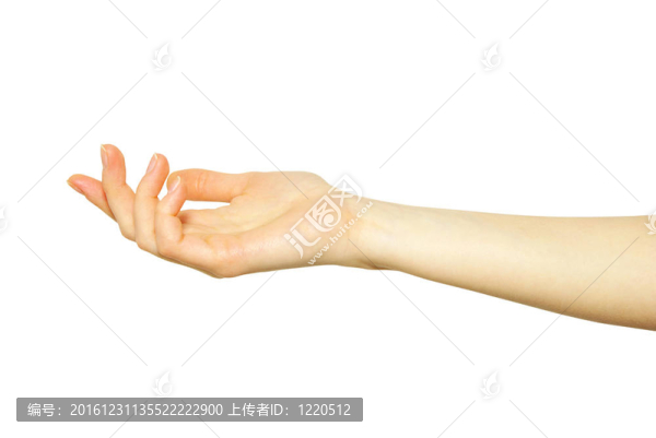 手