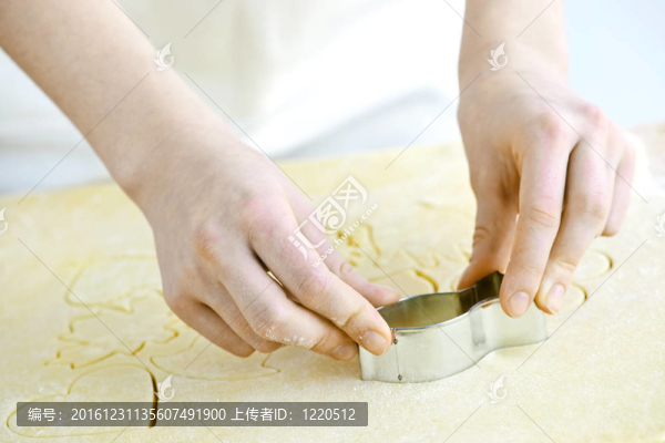 餅干和面團