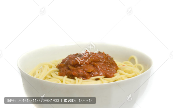大碗意大利面