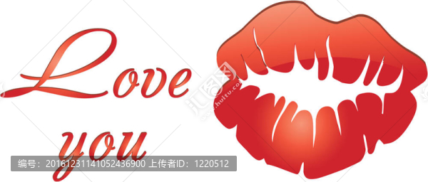 情人節(jié)上的紅唇和情話