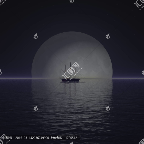海上帆船