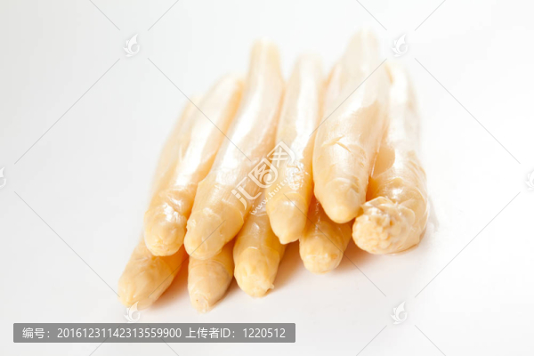 許多美味的白蘆筍